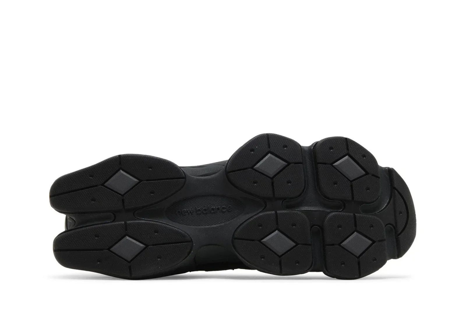 Tênis New Balance 9060 Triple Black Preto detalhe do material