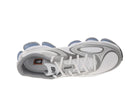 Tênis New Balance Abzorb 2000 Stillwater Blue Cinza detalhe do material