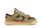 Tênis Nike Air Dunk Jumbo Medium Olive Verde vista lateral