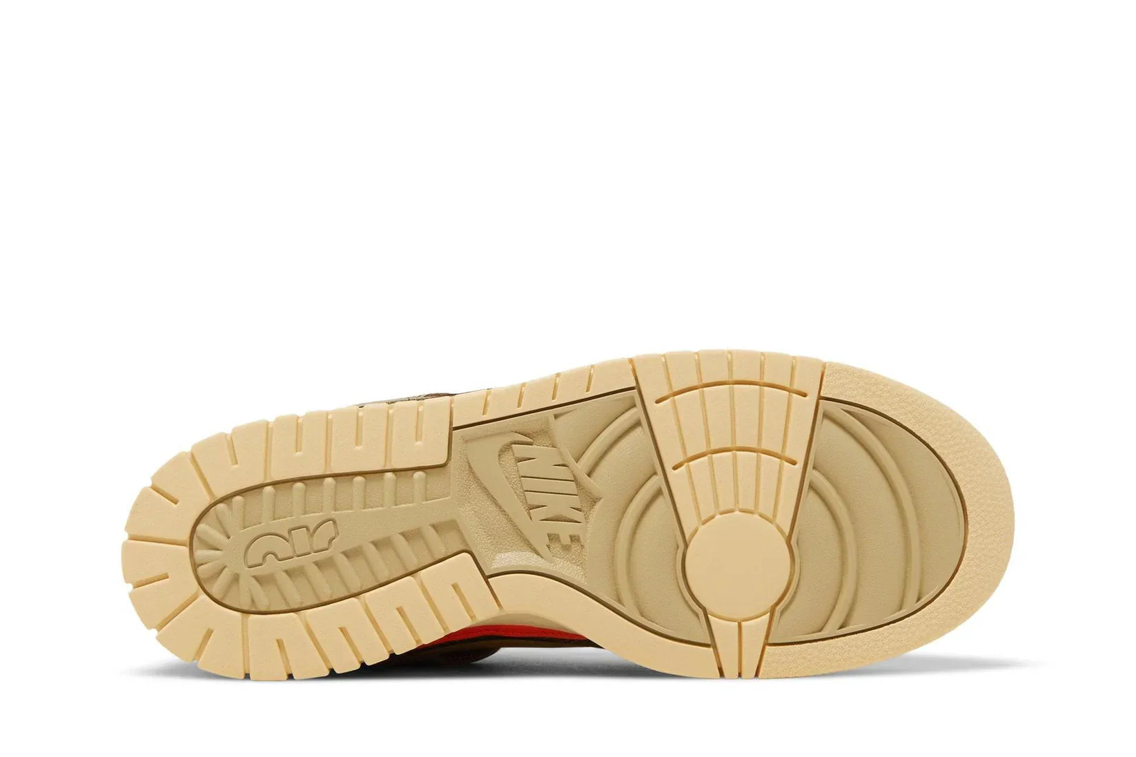 Tênis Nike Air Dunk Jumbo Medium Olive Verde detalhe lateral