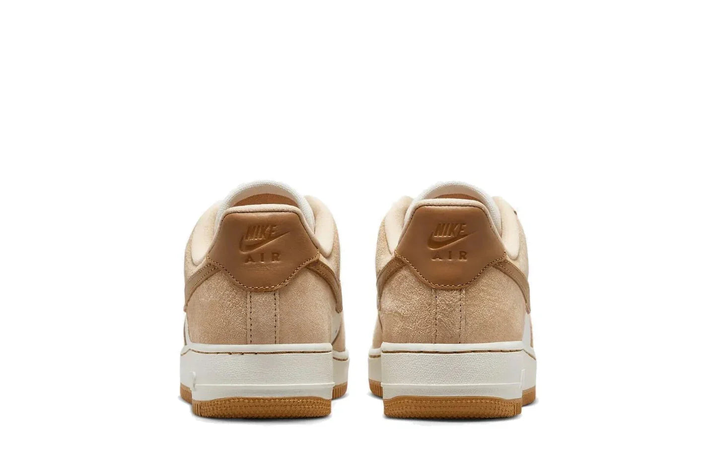 Tênis Nike Air Force 1 Low LXX Vachetta Tan Flax Marrom detalhe do solado