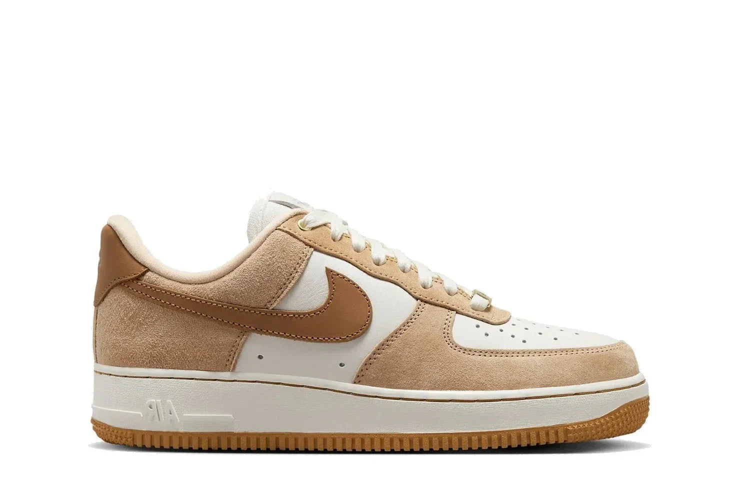 Tênis Nike Air Force 1 Low LXX Vachetta Tan Flax Marrom vista superior