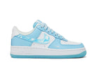Tênis Nike Air Force 1 Low Nail Art Azul vista superior