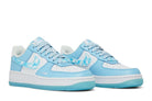 Tênis Nike Air Force 1 Low Nail Art Azul detalhe do solado