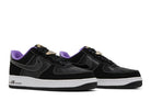 Tênis Nike Air Force 1 Low World Champ Lakers Preto detalhe do solado