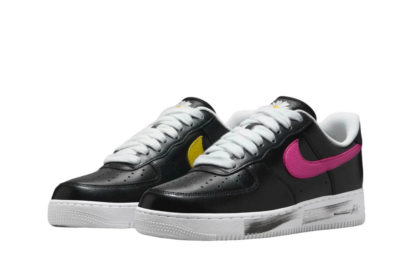 Tênis Nike Air Force 1 Low x G-Dragon Peaceminusone Para-Noise 3.0 Preto vista traseira