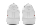 Tênis Nike Air Force 1 Low x Supreme White Branco detalhe do solado