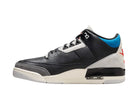 Tênis Air Jordan 3 OG Rare Air Preto detalhe frontal