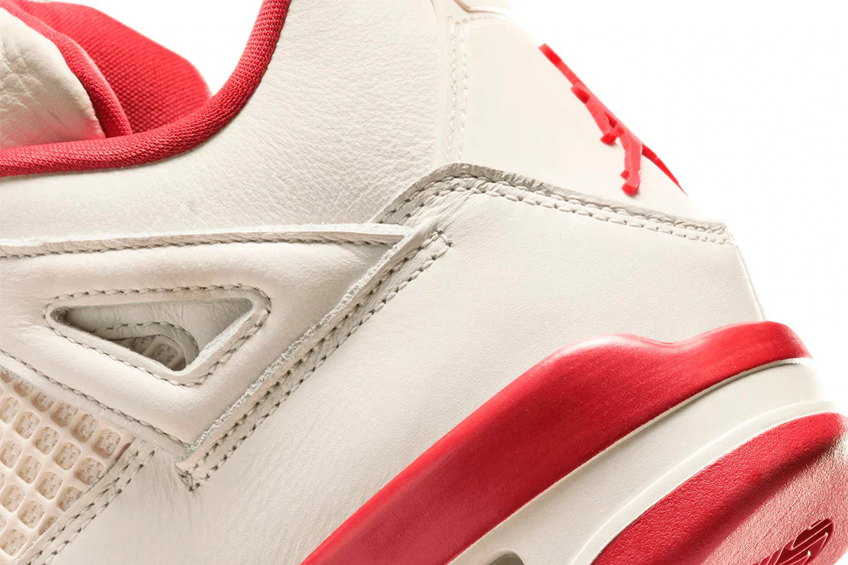 Tênis Nike Air Jordan 4 Retro Valentines Day Sierra Red Vermelho detalhe interno
