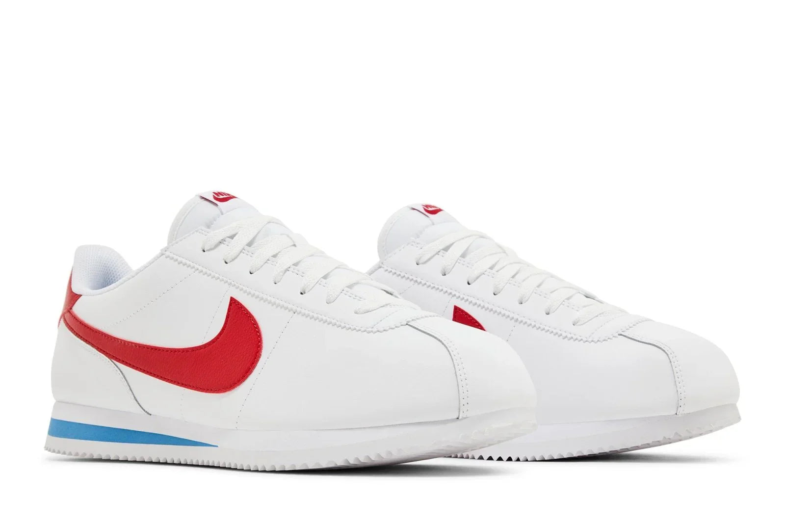 Tênis Nike Cortez Forrest Gump 2024 Branco detalhe do solado