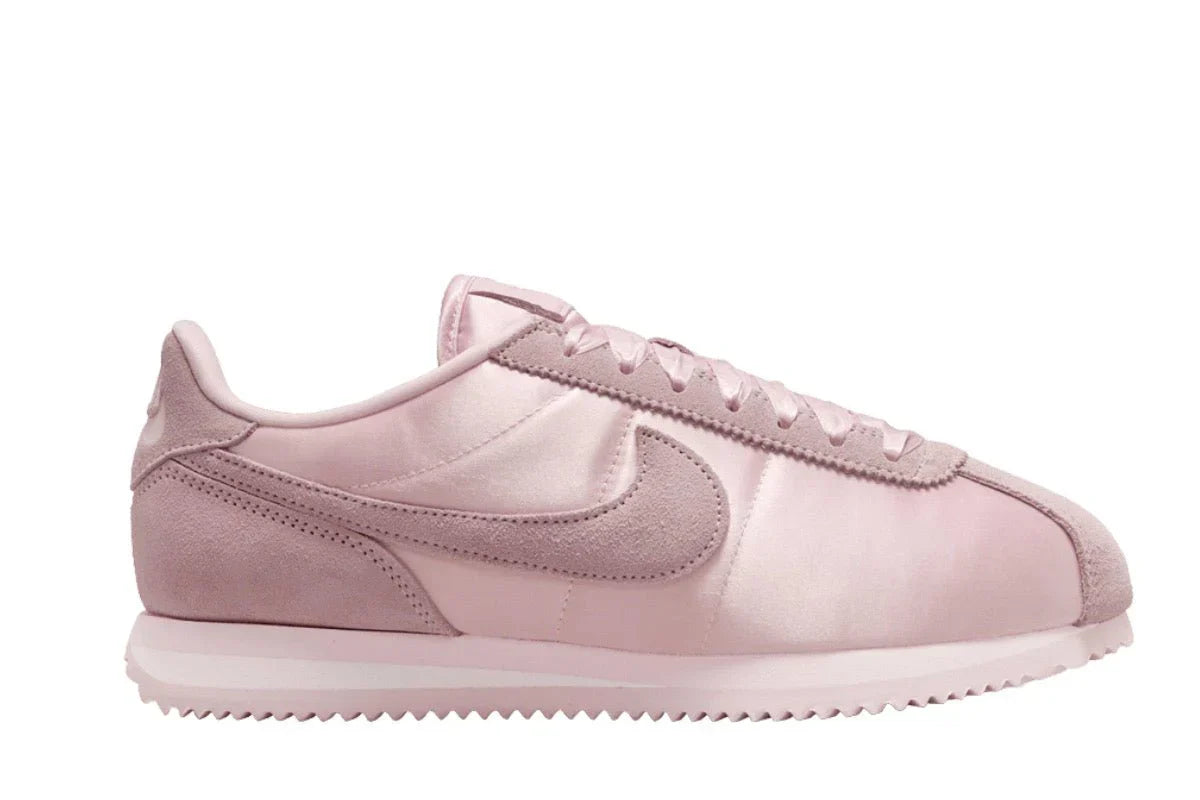 Tênis Nike Cortez Satin Pack Soft Pink Rosa vista superior