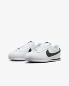 Tênis Nike Cortez White Black Branco detalhe lateral