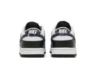 Tênis Nike Dunk Low Black Paisley Preto detalhe do material