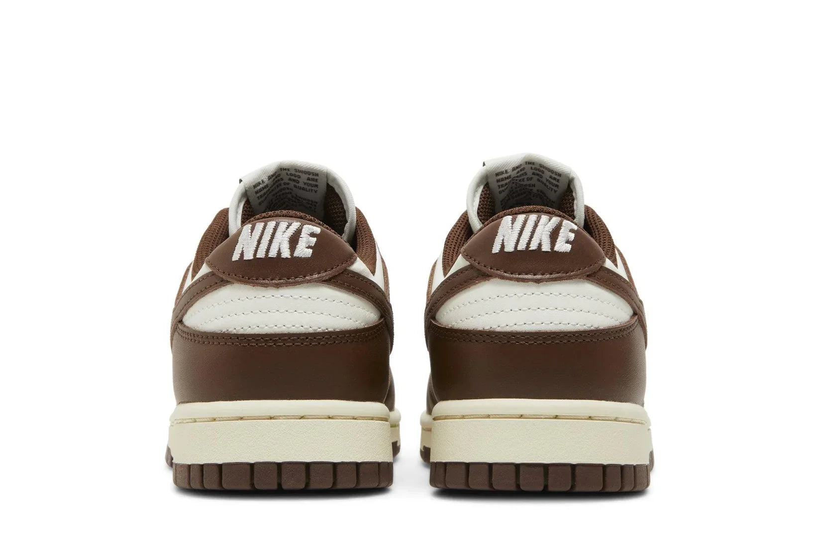 Tênis Nike Dunk Low Cacao Wow Marrom vista traseira