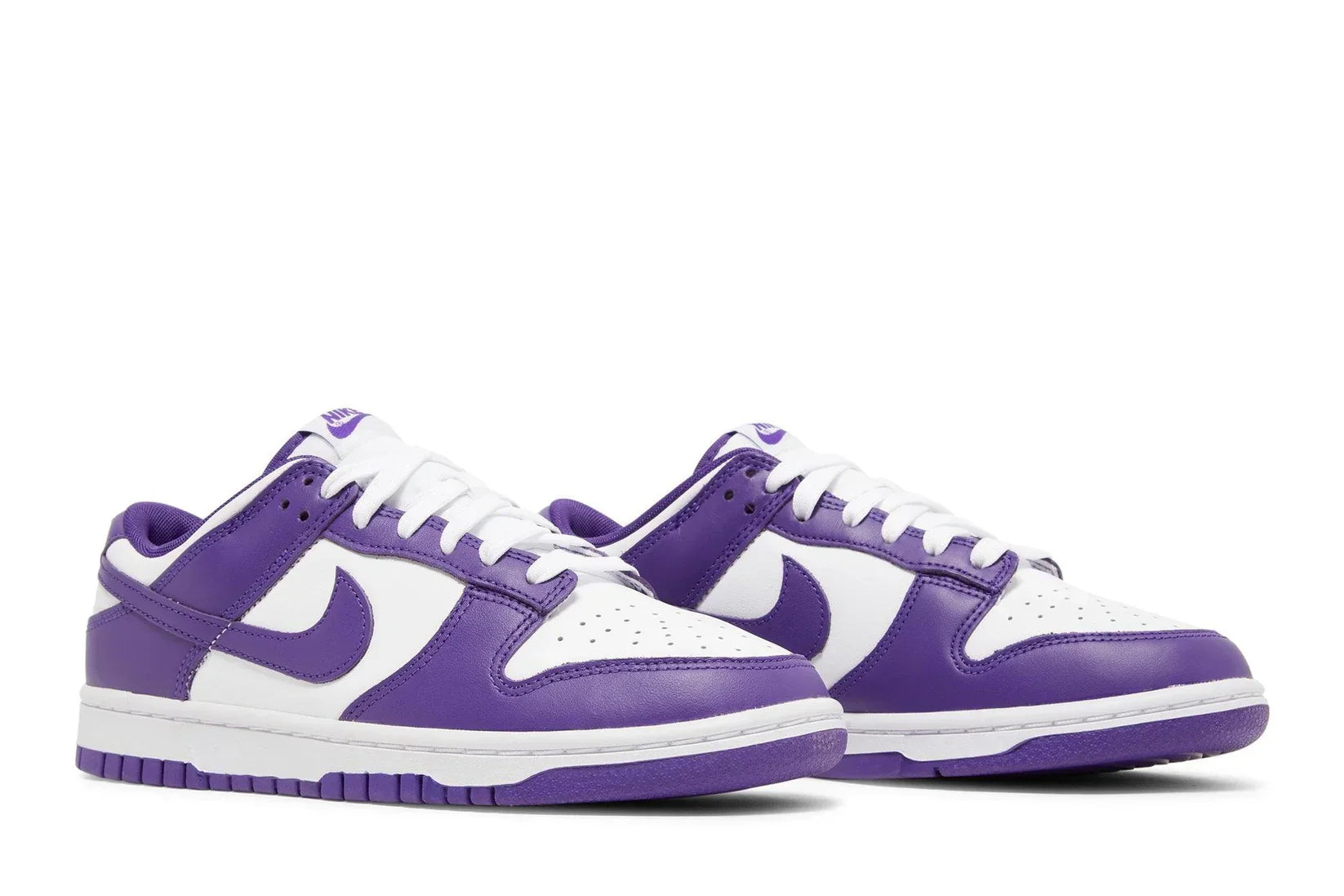 Tênis Nike Dunk Low Championship Court Purple Roxo detalhe lateral