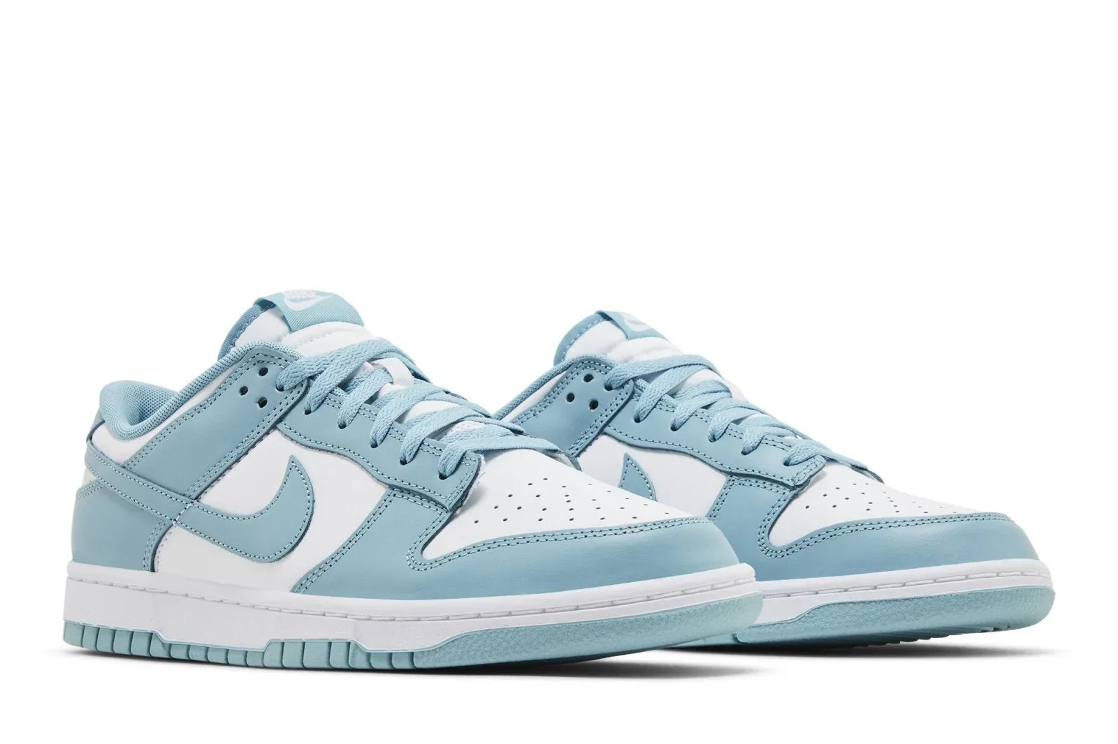 Tênis Nike Dunk Low Denim Turquoise Azul vista superior