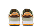Tênis Nike Dunk Low Dusty Olive Verde detalhe do material