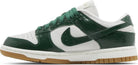 Tênis Nike Dunk Low Green Ostrich Verde detalhe do solado