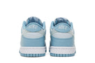 Tênis Nike Dunk Low Blue Clear Swoosh Azul vista traseira