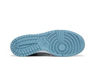 Tênis Nike Dunk Low Blue Clear Swoosh Azul detalhe lateral