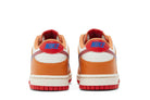 Tênis Nike Dunk Low GS Orange Blue Hot Curry Laranja detalhe do material