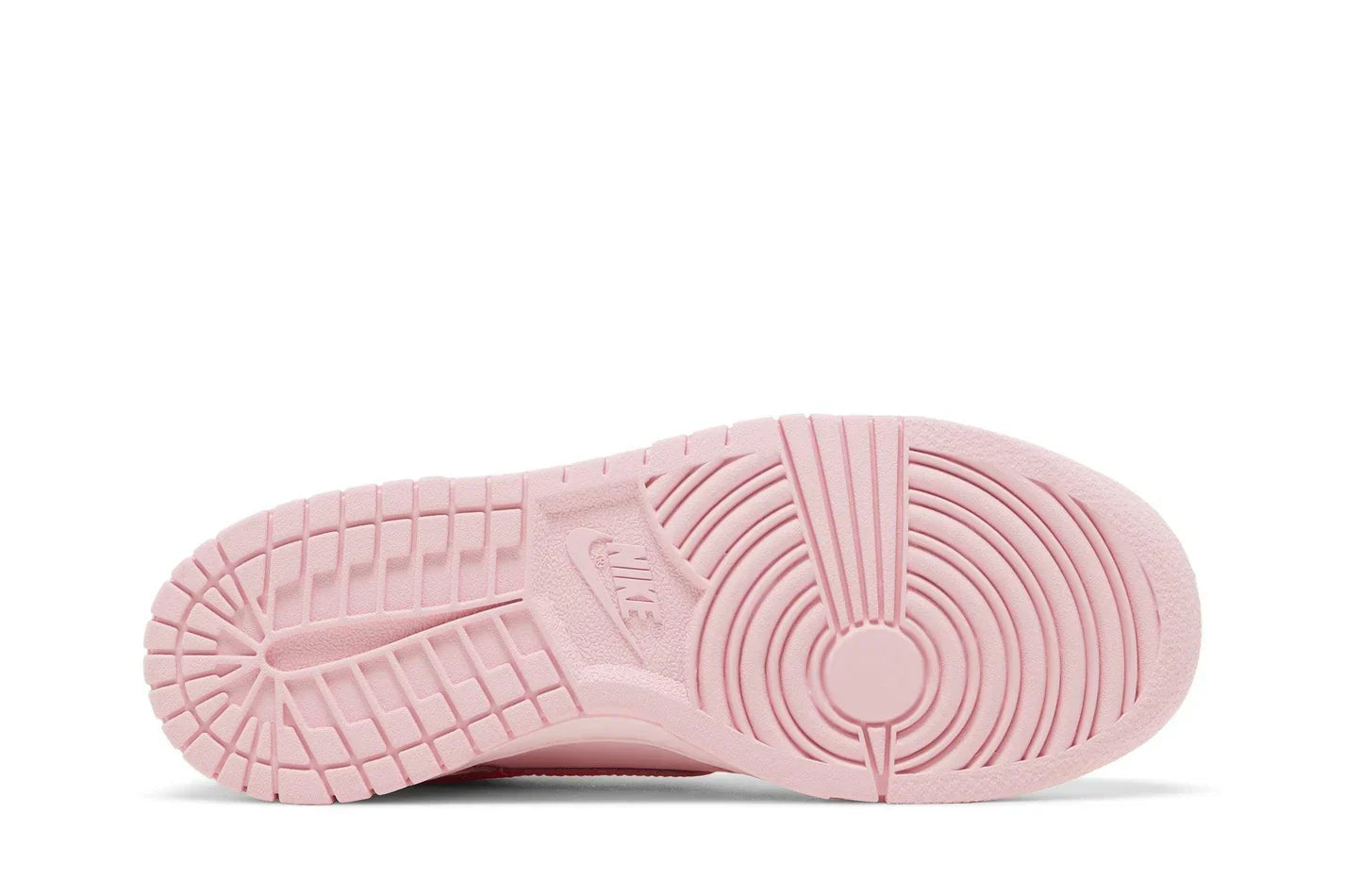 Tênis Nike Dunk Low Triple Pink Rosa vista traseira