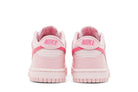 Tênis Nike Dunk Low Triple Pink Rosa detalhe do material