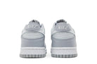 Tênis Nike Dunk Low GS Two Toned Grey Cinza detalhe do solado