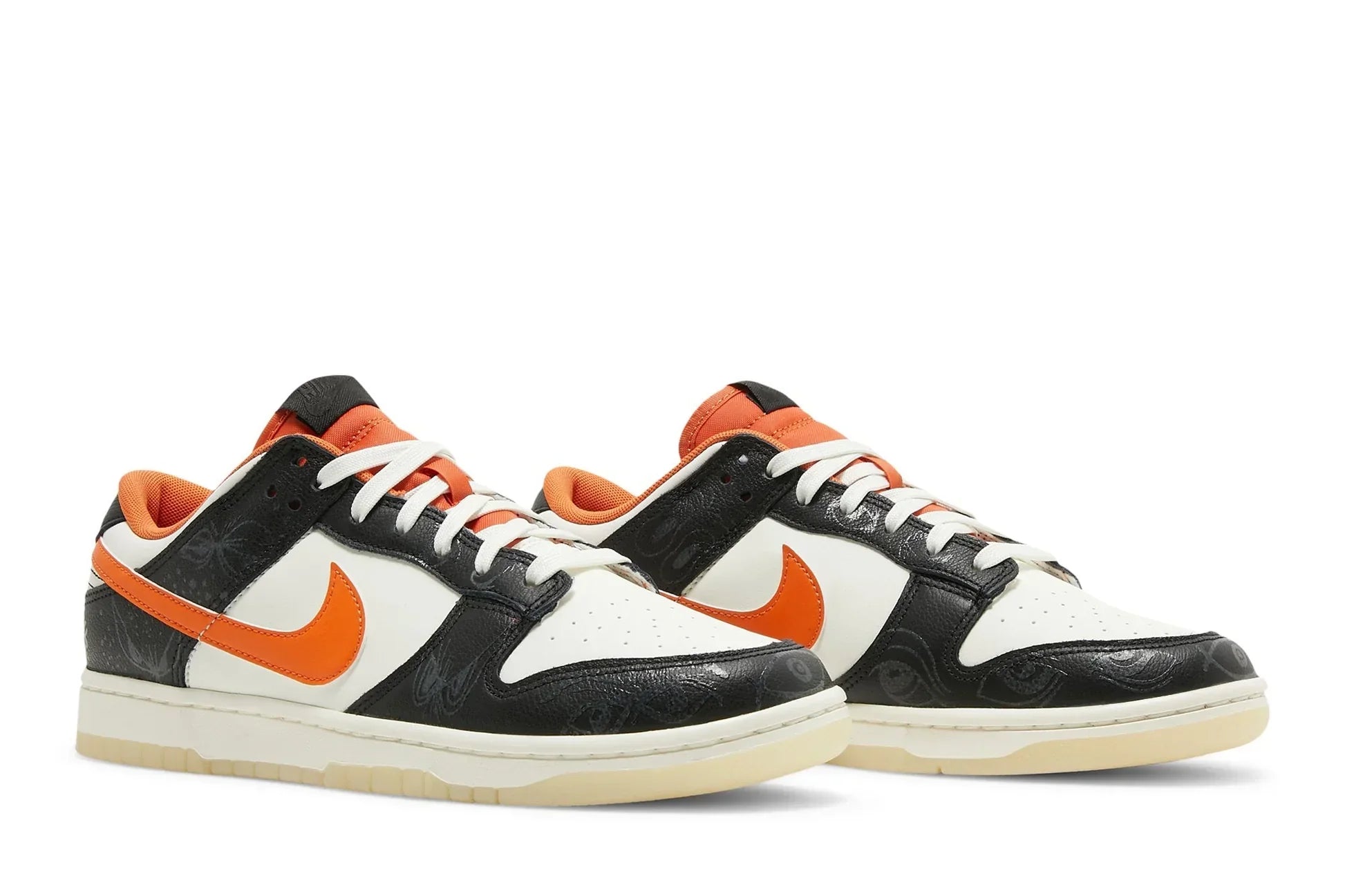 Tênis Nike Dunk Low Halloween 2021 Laranja vista superior