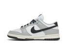 Tênis Nike Dunk Low Light Smoke Grey Cinza detalhe do solado