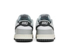 Tênis Nike Dunk Low Light Smoke Grey Cinza detalhe do material