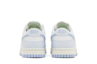 Tênis Nike Dunk Low Next Nature Blue Tint Azul detalhe do material