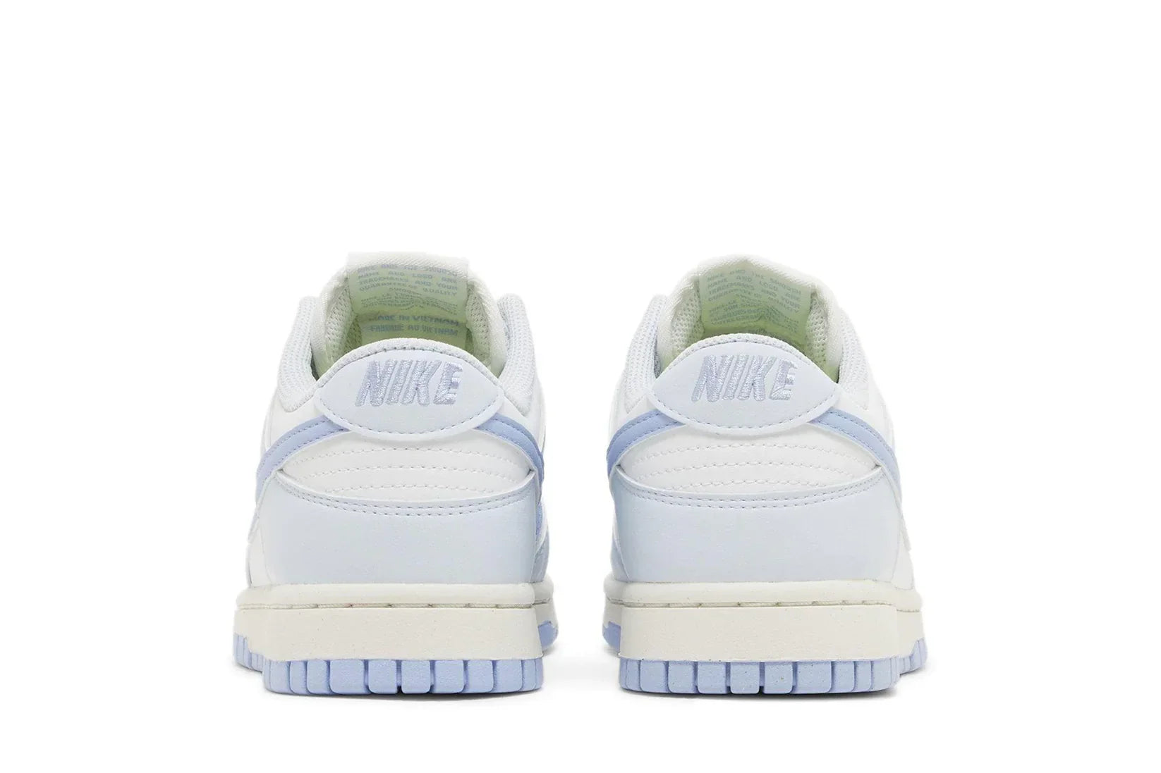 Tênis Nike Dunk Low Next Nature Blue Tint Azul detalhe do material