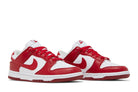 Tênis Nike Dunk Low Next Nature White Gym Red Vermelho vista superior