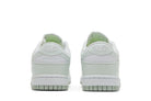 Tênis Nike Dunk Low Next Nature White Mint Verde detalhe do material