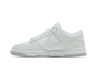 Tênis Nike Dunk Low Next Nature White Mint Verde vista traseira