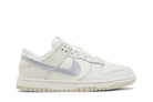 Tênis Nike Dunk Low Oxygen Purple Branco vista superior