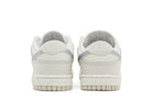 Tênis Nike Dunk Low Oxygen Purple Branco vista traseira