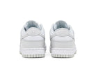 Tênis Nike Dunk Low Photon Dust Branco detalhe do material