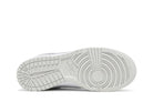 Tênis Nike Dunk Low Photon Dust Branco vista traseira