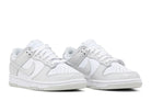 Tênis Nike Dunk Low Photon Dust Branco detalhe lateral