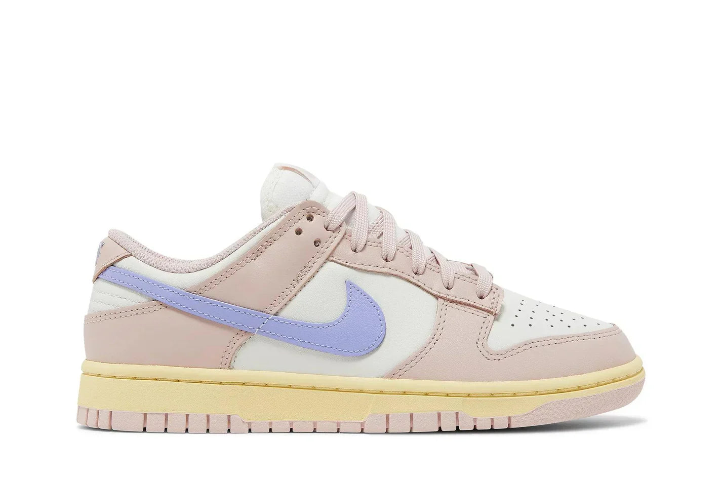 Tênis Nike Dunk Low Pink Oxford Rosa vista superior