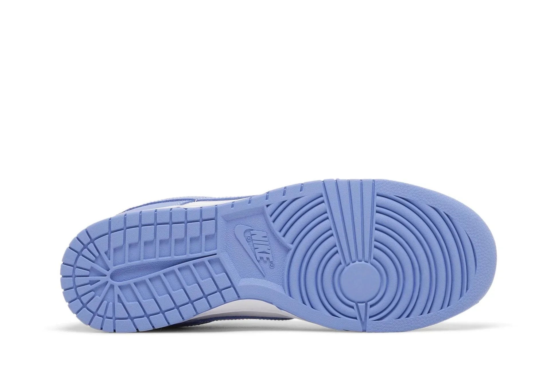 Tênis Nike Dunk Low Polar Blue Azul detalhe do solado