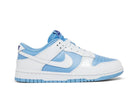 Tênis Nike Dunk Low Reverse University Blue Azul vista lateral