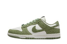 Tênis Nike Dunk Low Safari Oil Green Verde detalhe do material
