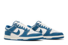 Tênis Nike Dunk Low Sashiko Industrial Blue Azul detalhe do solado
