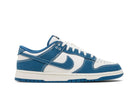 Tênis Nike Dunk Low Sashiko Industrial Blue Azul vista lateral