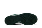 Tênis Nike Dunk Low Satin Green Verde detalhe do solado