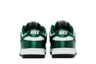 Tênis Nike Dunk Low Satin Green Verde detalhe do material