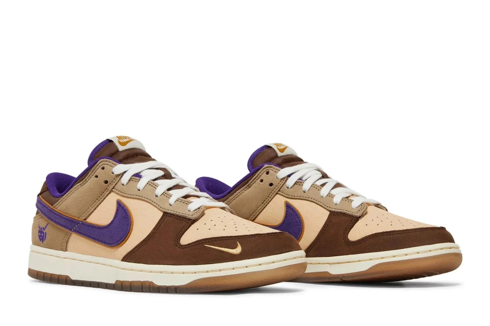 Tênis Nike Dunk Low Setsubun Marrom vista superior